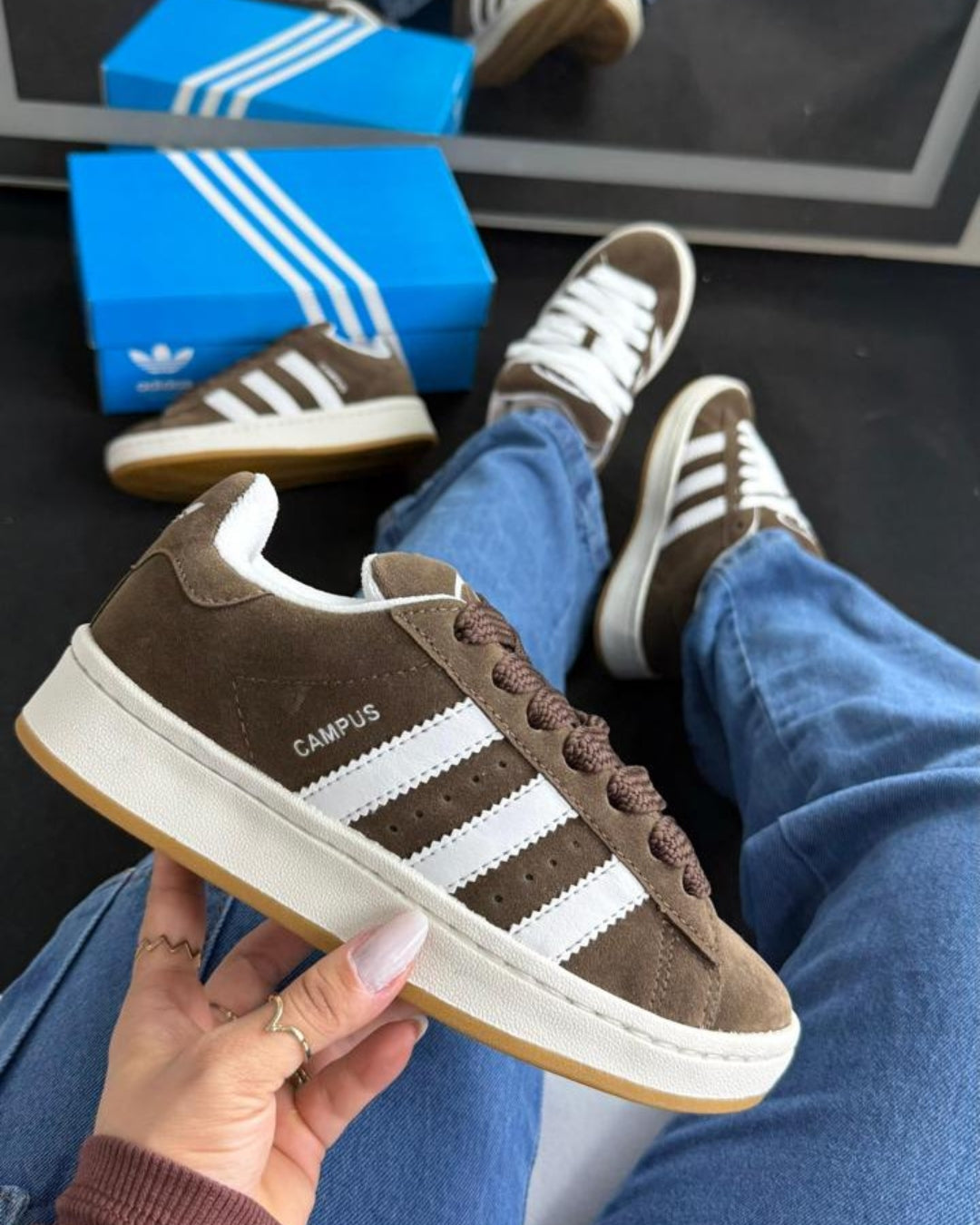Tênis ADIDAS CAMPUS Chocolate
