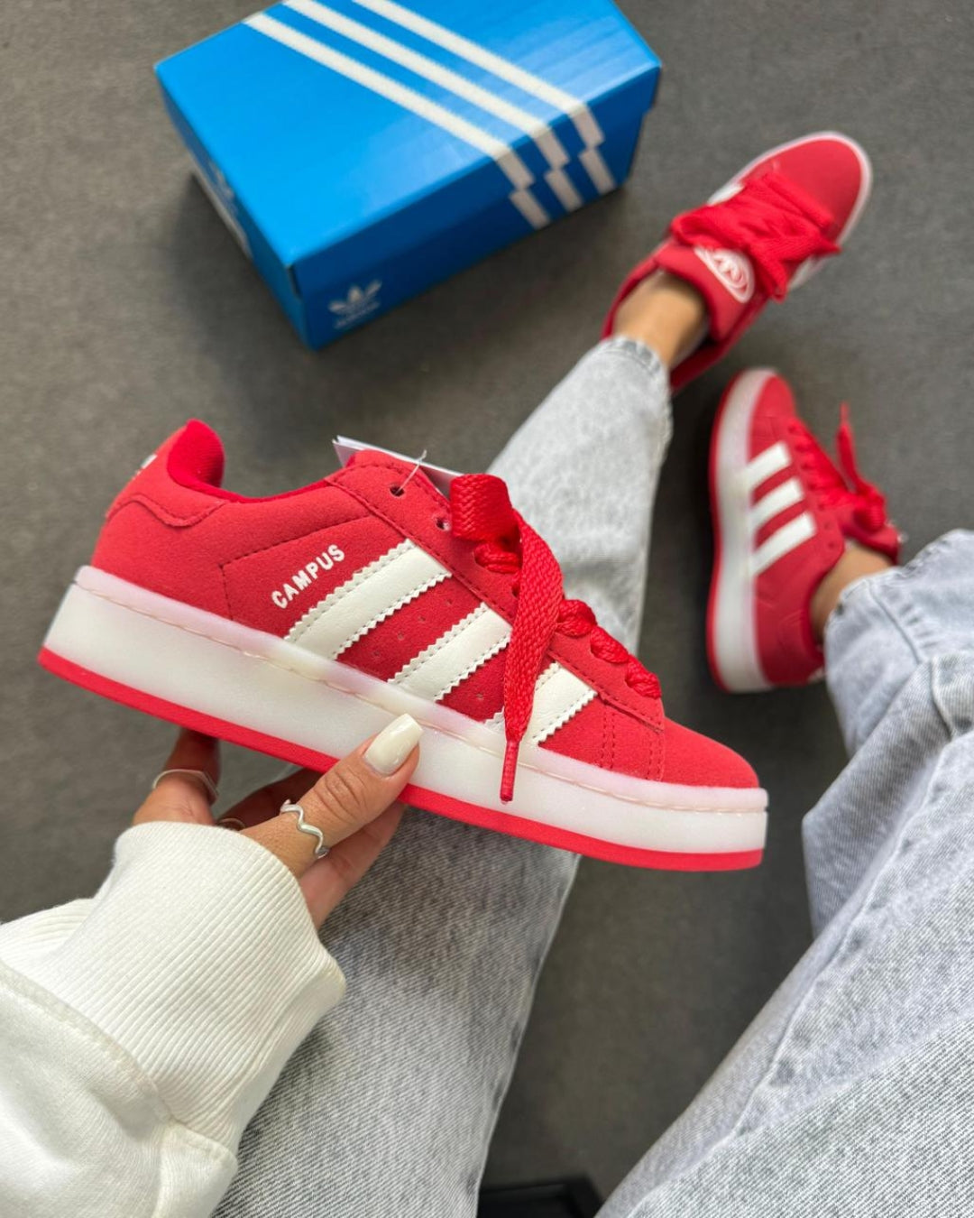 Tênis ADIDAS CAMPUS Vermelho