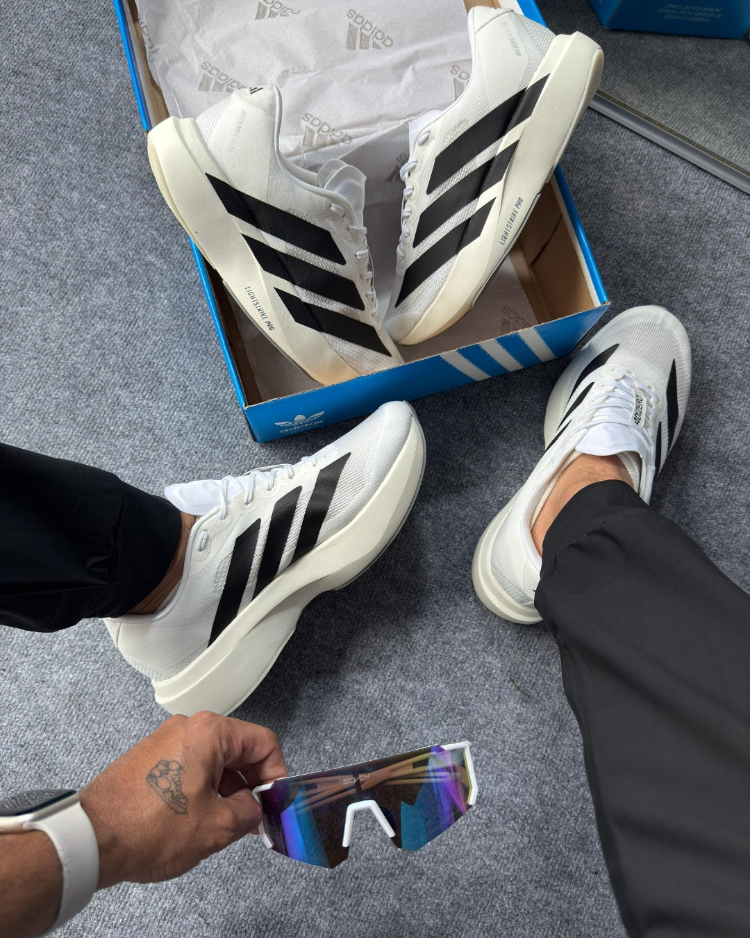 TÊNIS MASCULINO ADIDAS ADIZERO BOSTON EVO SL PREMIUM